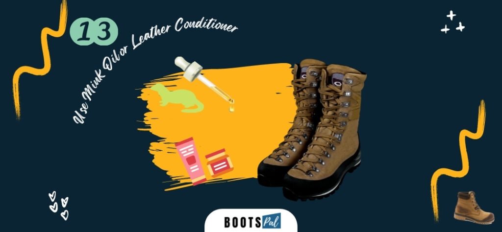 Use Mink oil or leather conditioner