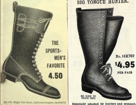 Lace Up Safety Hunting Boots