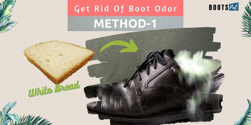 Get rid of shoe odor instantly with white bread