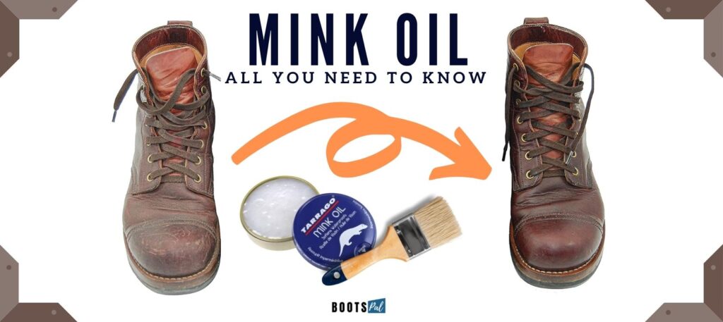 Mink Oil for boots and shoes
