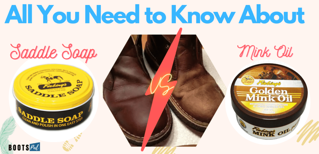 saddle soap vs mink oil