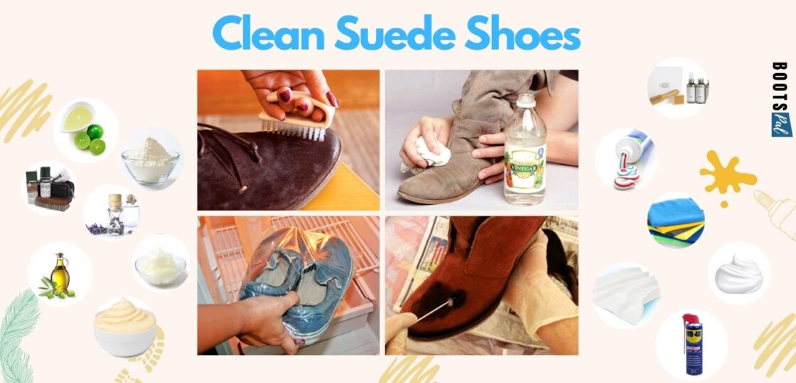 How to clean suede shoes and boots