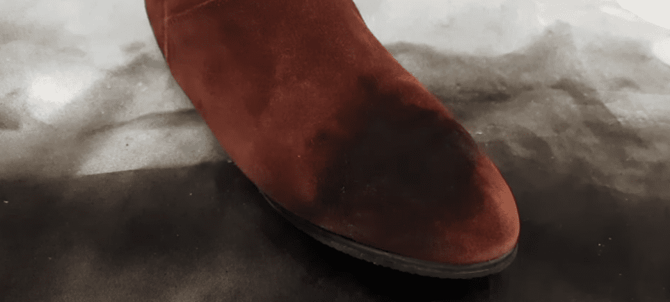 Get Blood Stain out of Suede Shoes