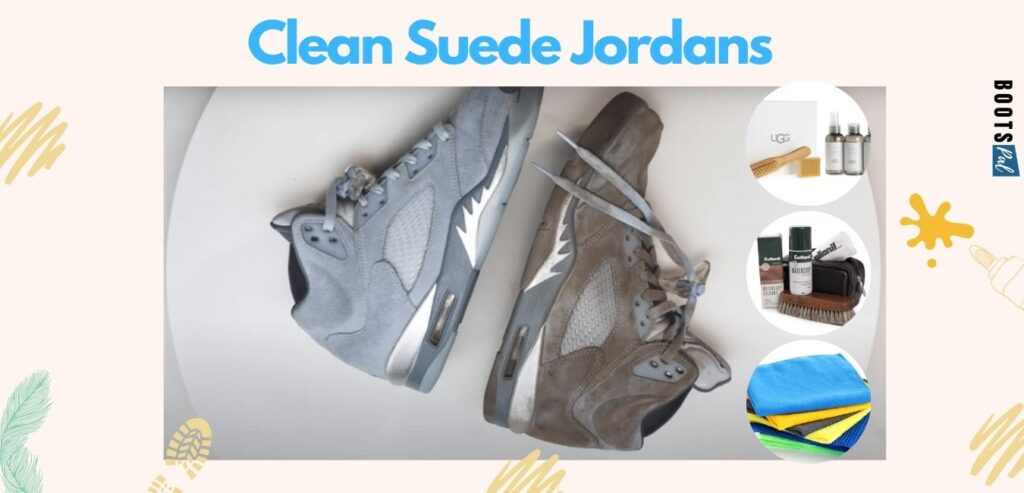 how to clean suede jordans at home