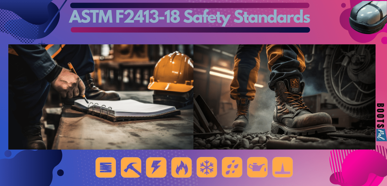 ASTM F2413-18 safety work boot standards