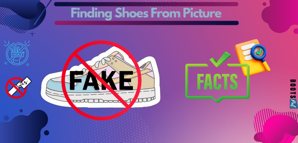 finding fake and counterfeit shoes from picture