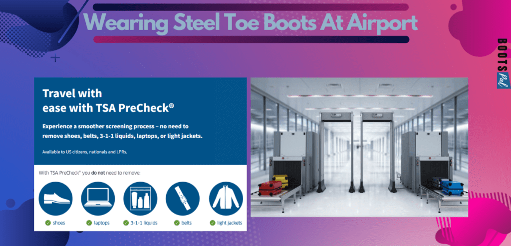 Can You Wear Steel Toe Boots at the airport